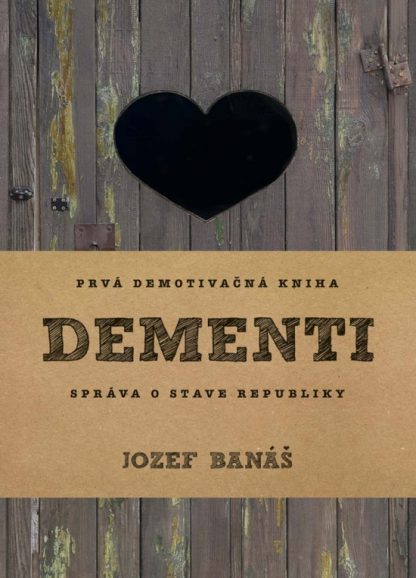Obálka knihy Dementi od autora: Jozef Banáš