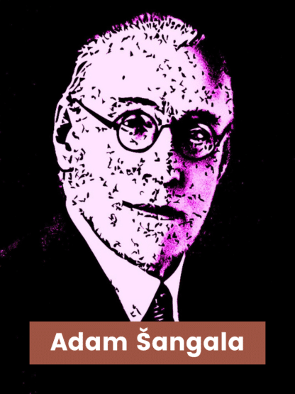Ilustrácia e-knihy Adam Šangala od autora: Ladislav Nádaši-Jégé
