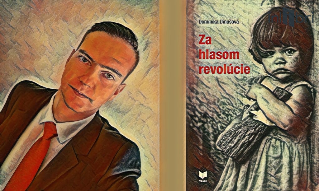 Ilustračný obrázok ku knihe Dominiky Dinušovej - Za hlasom revolúcie